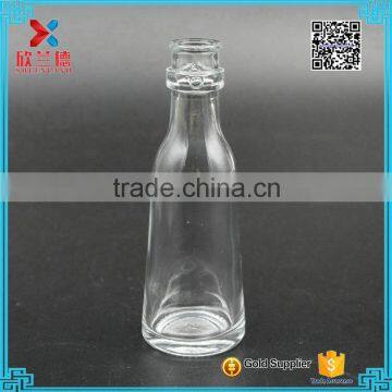 Small capacity 50ml Glass Wine Bottle Vodka glass liquor bottles