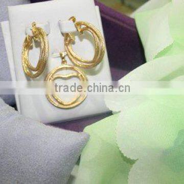 fashion jewelry set,earring&pendant