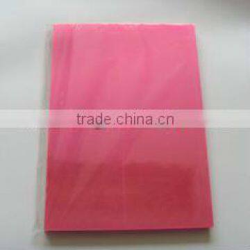 hot sale A4 pvc plastic color pvc sheet