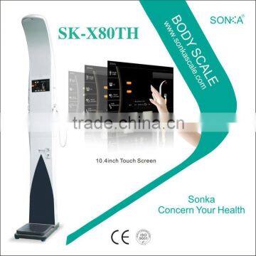 SK-X80th Bill Operated Functions of Main Body Balance Height Weight Weighing Analyzer