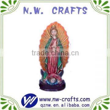 Virgin mary religious resin statues