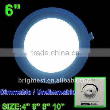 11W SMD5050 Epistar 8" x H11mm Round 110V LED Panel