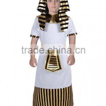 Hot Sale Party Carnival White Egyptian Priest Children Cosplay Costume photo-2