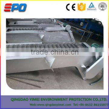 Automatic mechanical trash bar screen for river water treatment