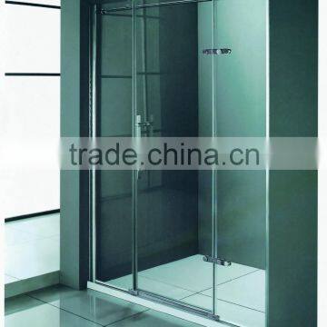 Extend Stainless Steel Rail Hinges Pivot Shower Glass Door Screens (KD3105)