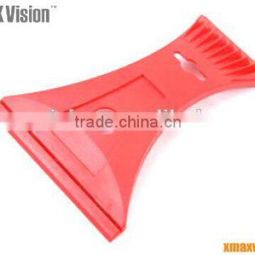 2015 Whole Sales Curve Snow Shovel Plastic For Vehicle Stainless Steel Plastic Ice Scraper