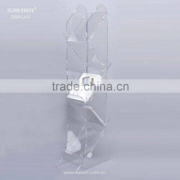 2016 Best-selling High Transparent Clear Brochure Display Holders