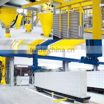 China automatic AAC production line light block making machine