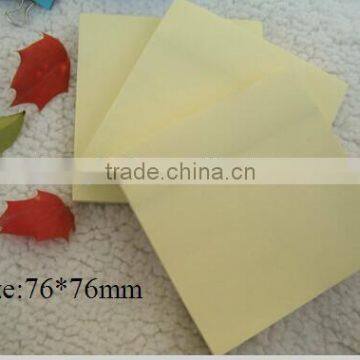 Hot sell good quality multi color 76*76cm office sticky note