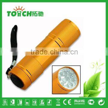 Eco-friendly LED torch flashlight light toach agent manufacturer