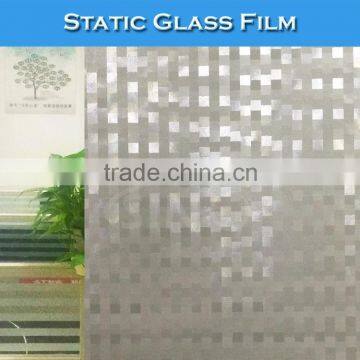 WB21 Good Flatness 3D Static Glass Film Window Decoration Stickers photo-6