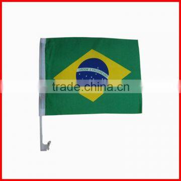 30*45cm car window flag,Brazil flag,polyester flag