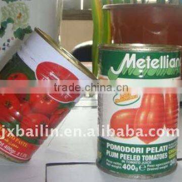 HOT!! 800g canned paste tomato brix 28-30, easy/normal open,