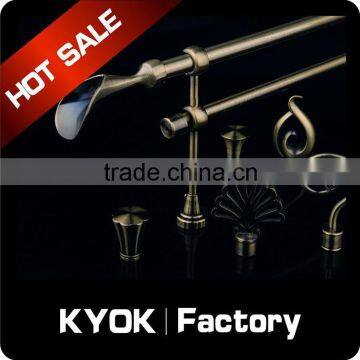 KYOK Double Curtain Rod & Curtain Rod Accessories Factory, 50mm Curtain Rings photo-3