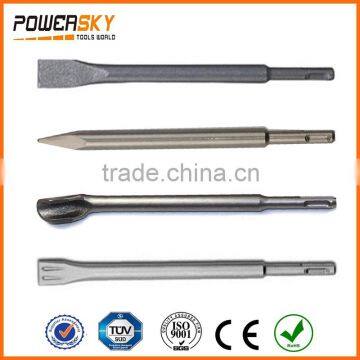 SDS PLUS Point and Flat Chisel for concrete and stone,sds plus chisel