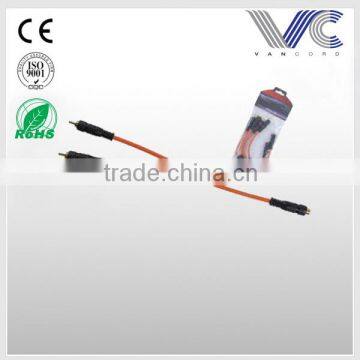 FrankEver Copper 1F2M Auto RCA Y Cable Y Splitter Rca Cable