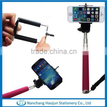 2016 Novelty Design Self Handheld Stick Monopod,Wired Audio Cable Take Pole photo-2