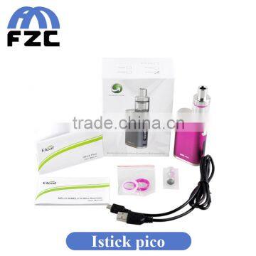 Top selling e cigarette box mod new istick 75w tc box mod with melo 3 mini eleaf istick pico kit IN STCOK