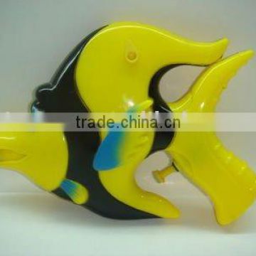 funny colorful fish water gun