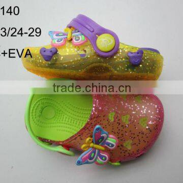 PVC kids lighted sandals