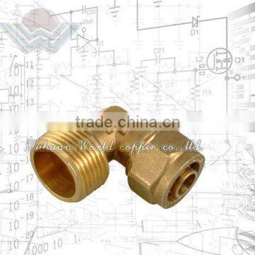 WD-9106 Brass Elbow Fitting