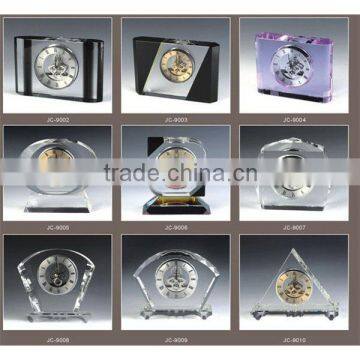 gifts items wedding favor crystal clock