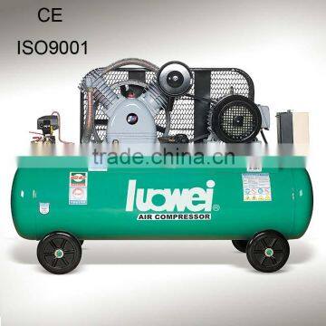 Bellt driven two stage mobile piston air compressor W-0.40/12.5