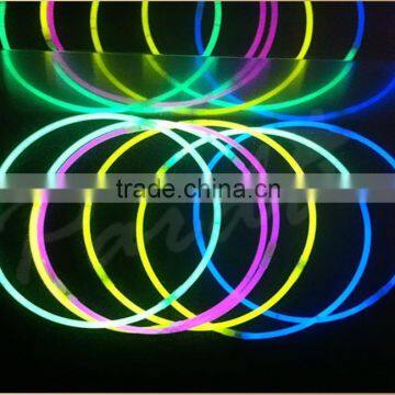 Multi Color Nightclub Glow in the Dark Halo Necklace photo-3