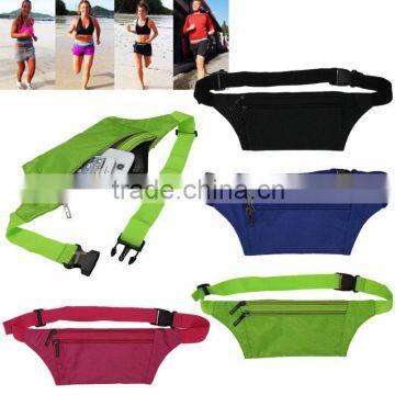 New Running Bum Bag Travel Handy Hiking Sport Fanny Pack Waist Belt Zip Pouch