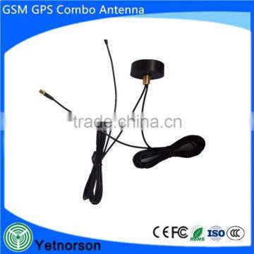 New Product Black Color Roof Mount GPS GSM Combo Antenna Screw mounting dual band hot selling in shenzhen