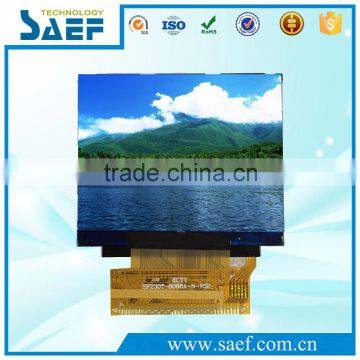 2.3" landscape type TFT display screen 320x240 dots without touch screen with MCU interface 36 pins