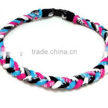 Triple Braided Titanium Sports Necklace,quad Titanium Sports Necklace,titanium Necklace Making