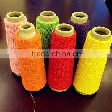 6s Open end dyed cotton yarn sell for towel weaving