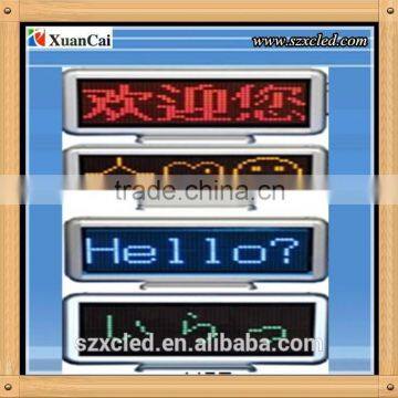 Hot sale P4-16*48,Module,Led,programmble,3 words, desktop display/sign/screen from China