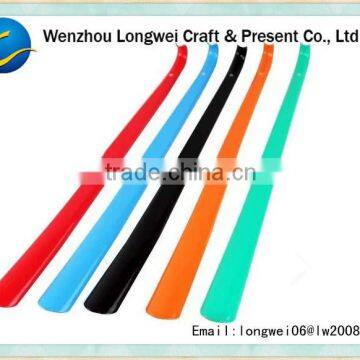 colorful long shoehorn/real horn shoe horns