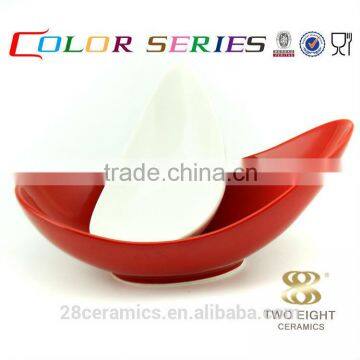 Wholesale home decor porcelain ware, handmade ceramic bowl