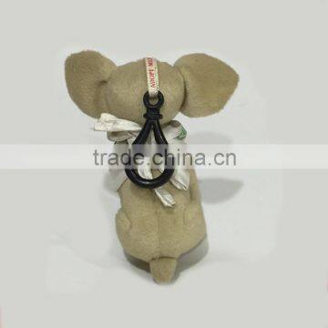 YOG Factory Cute Plush Dog Toy Keychain, Stuffed Keychain Dog Toy, Plush Dog Keychain photo-3