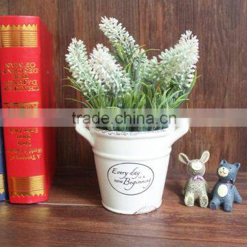 Hot sale imitated Lavender pot in factory price