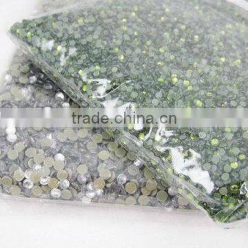 flat back hot fix crystal rhinestone in bulk