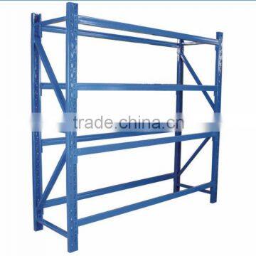 Warehouse shelf beam storage rack