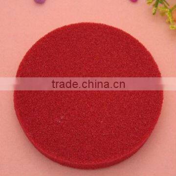 red PVA face sponge & face cleaning sponge