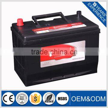 High Capacity Japan Brands 95D31L Japan Car Battery in Stock