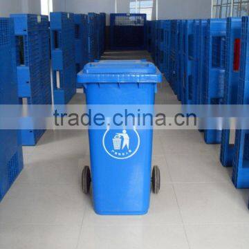 100L-HDPE trash can with wheels