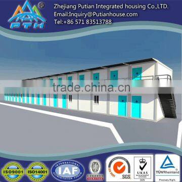 AccommodationTUV, SGS, BV,CE certificated Multi-floor container house block