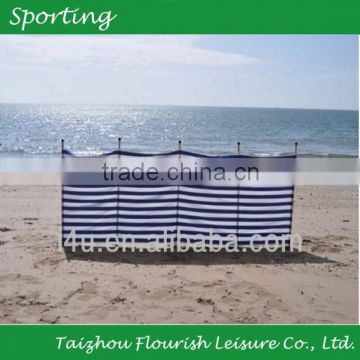 9 poles wooden windbreak wall custom design windbreaker for beach