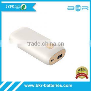 Portable Charger Backup Pack With Powerful Dual USB 1A and 2.1A For IPhone 6s 6 Plus/iPad and Samsung Galaxy