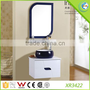 sanitary ware bathroom wood cabinet with mirror XR3422