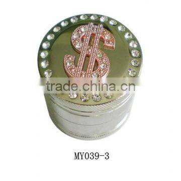 around metal cigarette grinder