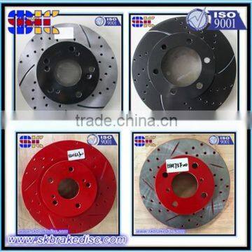 drilled vs slotted rotor