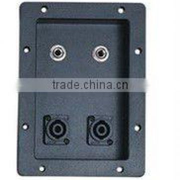 terminal panel ABS material black color rohs comliant